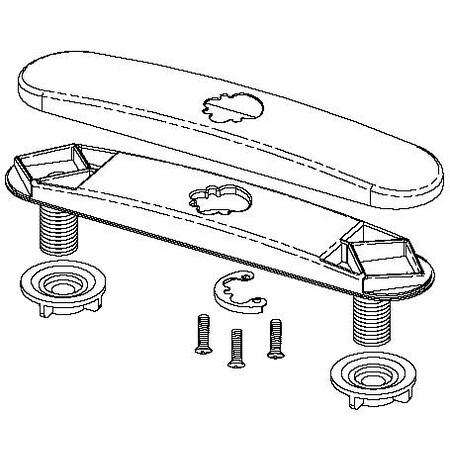 Pfister Pfister S/A Deckplate Cr 961-120A